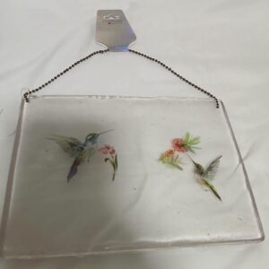 Rectangle Hummer Suncatcher